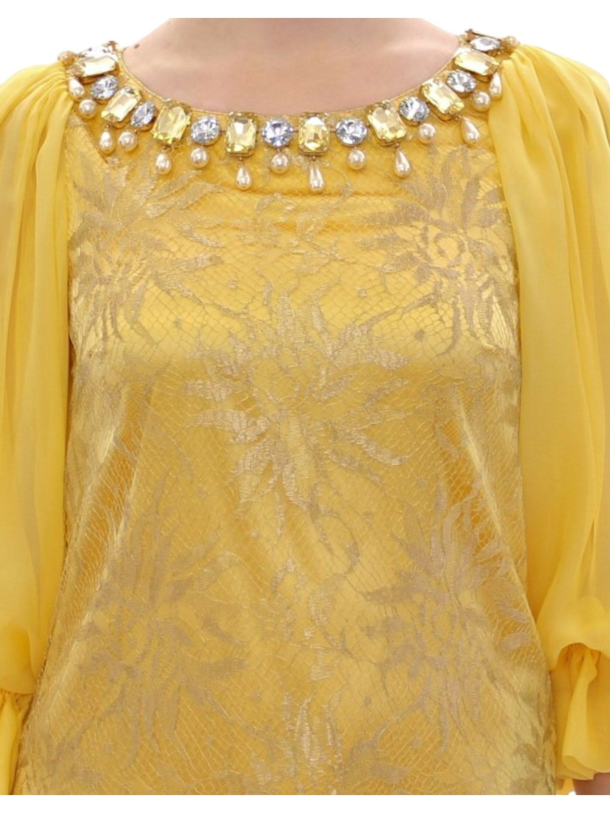 Dolce&Gabbana · Рокля · Жълт | DontMiss.bg
