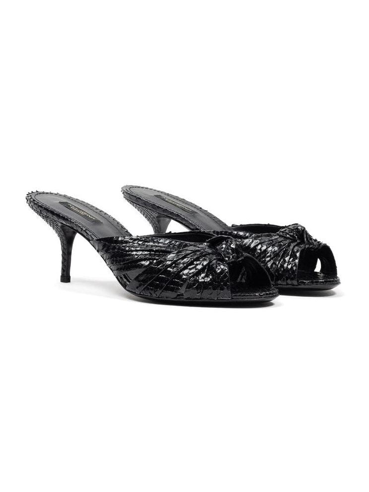 Dolce&Gabbana · Отворени обувки · Черен | DontMiss.bg