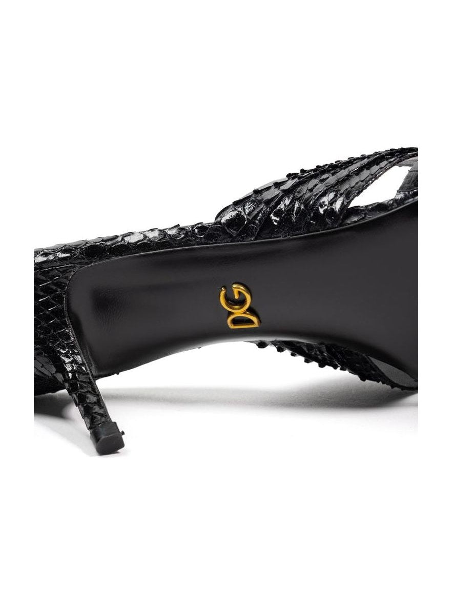 Dolce&Gabbana · Отворени обувки · Черен | DontMiss.bg