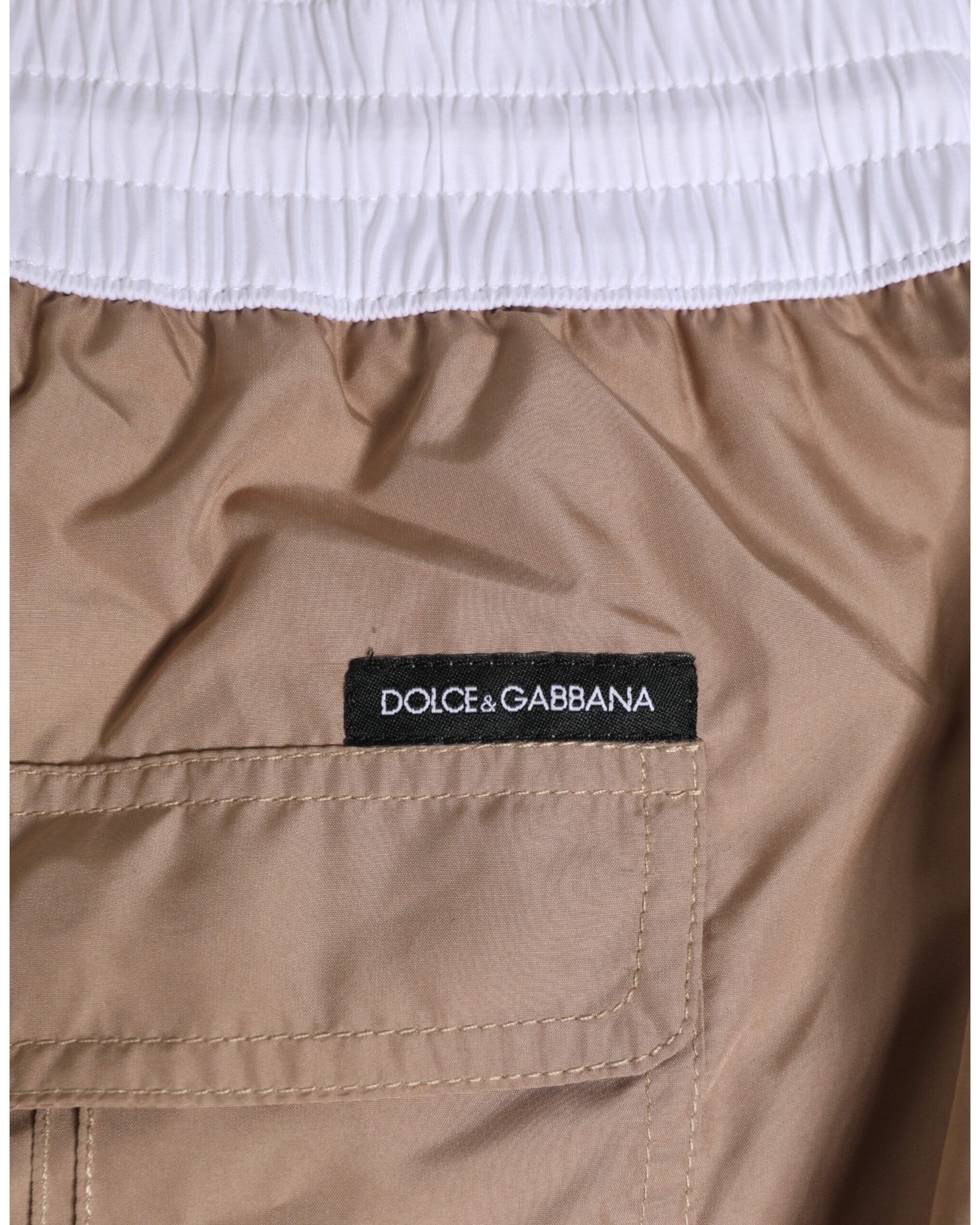 Dolce&Gabbana · Плувни шорти · Кафяв | DontMiss.bg