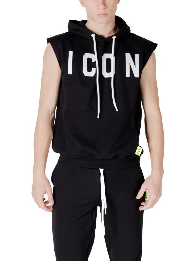 Icon · Суитшърт · Черен | DontMiss.bg
