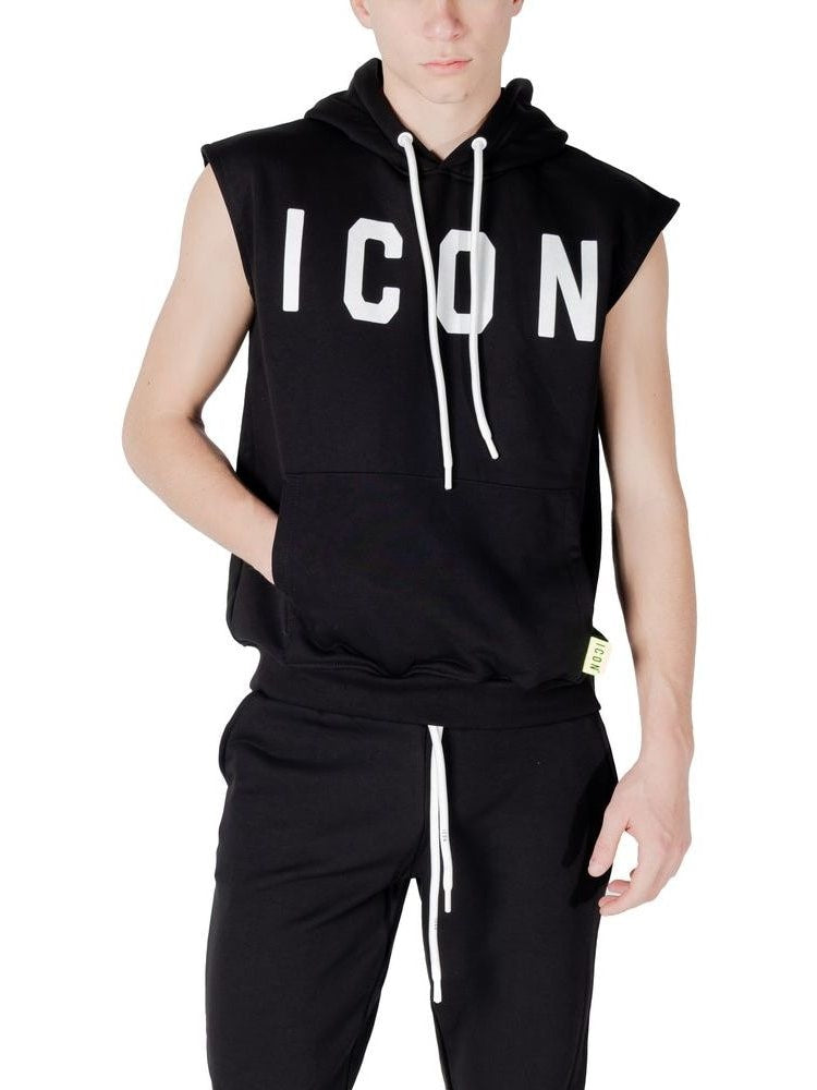 Icon · Суитшърт · Черен | DontMiss.bg