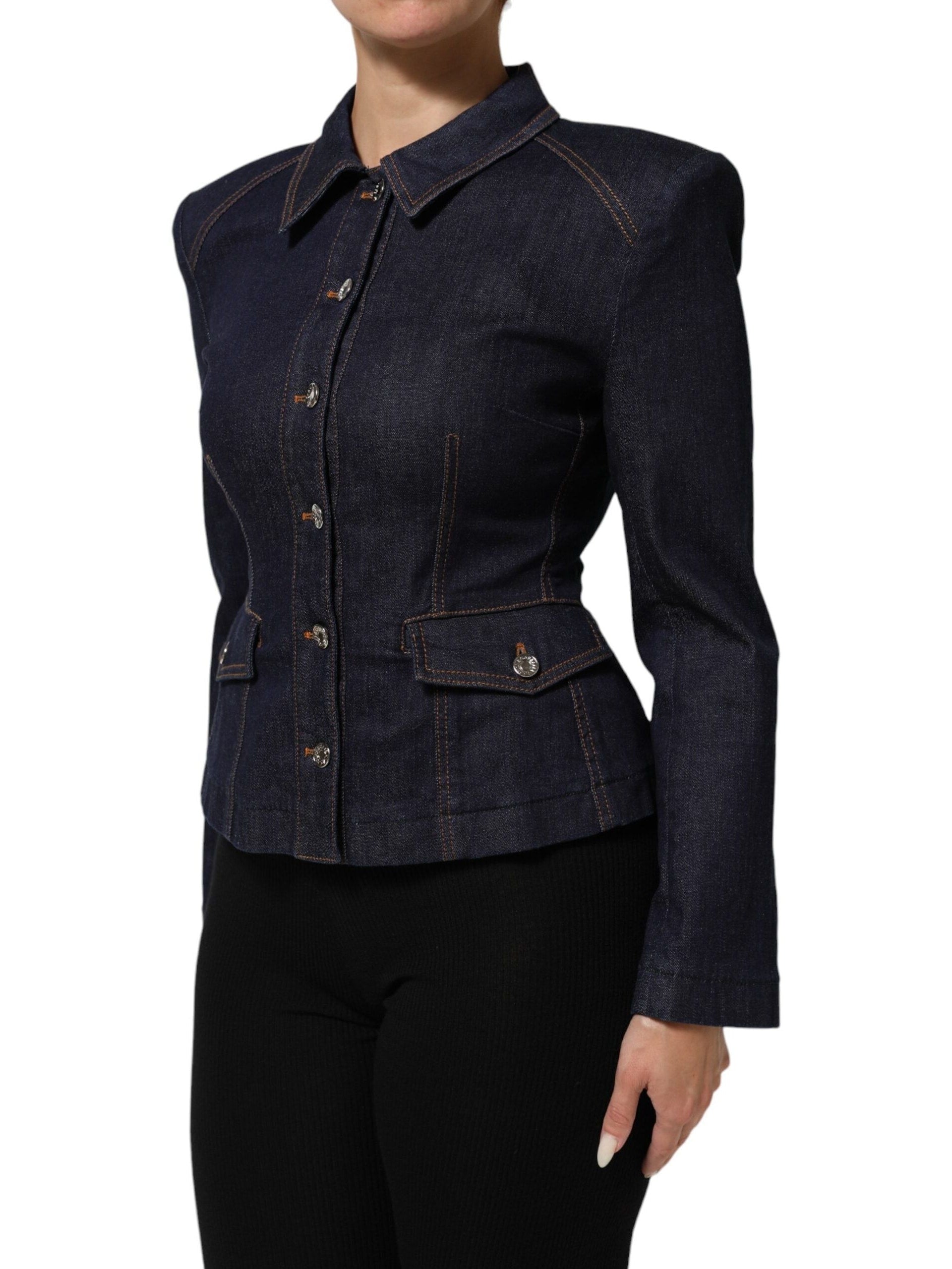 Dolce&Gabbana · Дънково яке · Тъмносин | DontMiss.bg