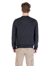 Black Nylon Sweatshirt