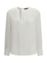 Max Mara · Блуза · Бял | DontMiss.bg