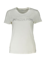 Patrizia Pepe · Тениска · Бял | DontMiss.bg