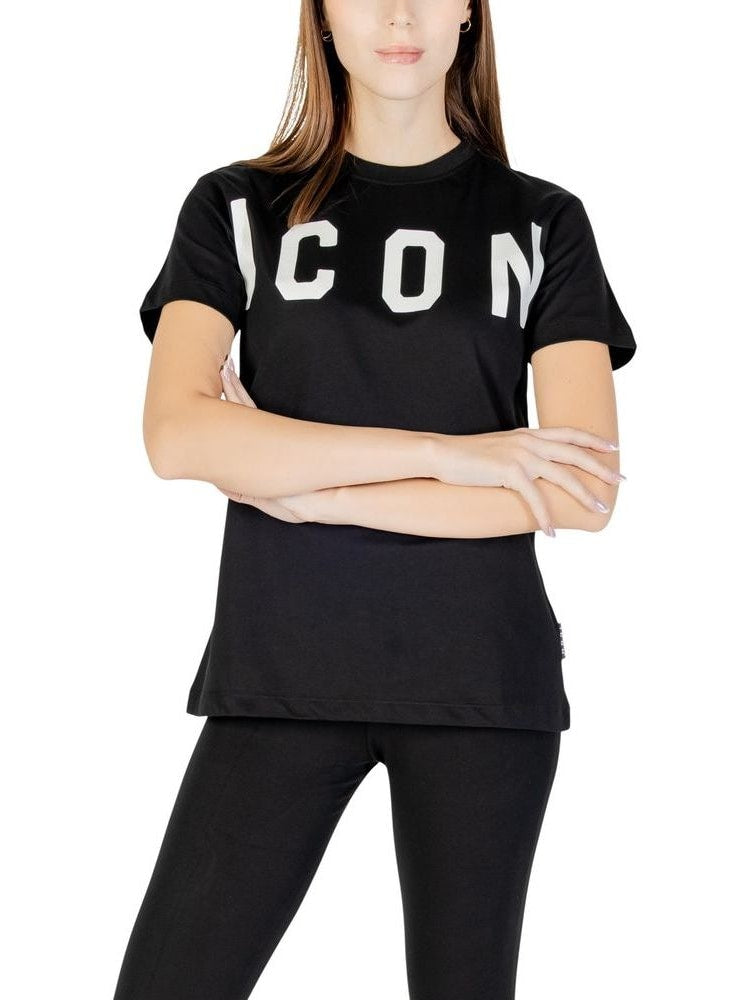 Icon · Тениска · Черен | DontMiss.bg