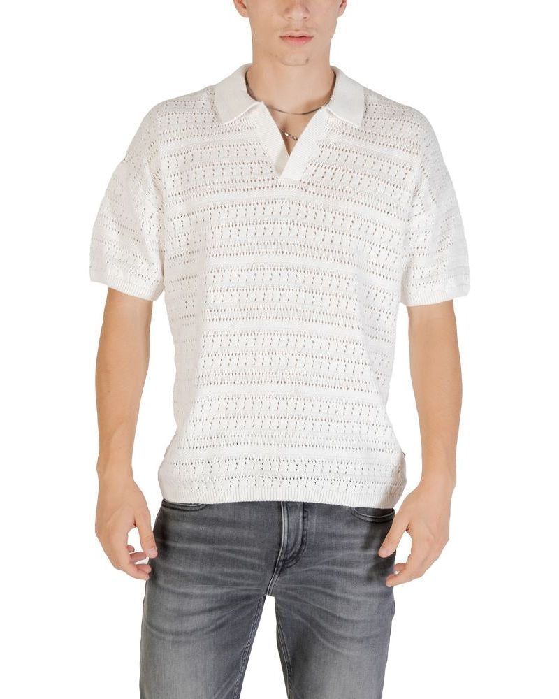 Only & Sons · Поло тениска · Бял | DontMiss.bg