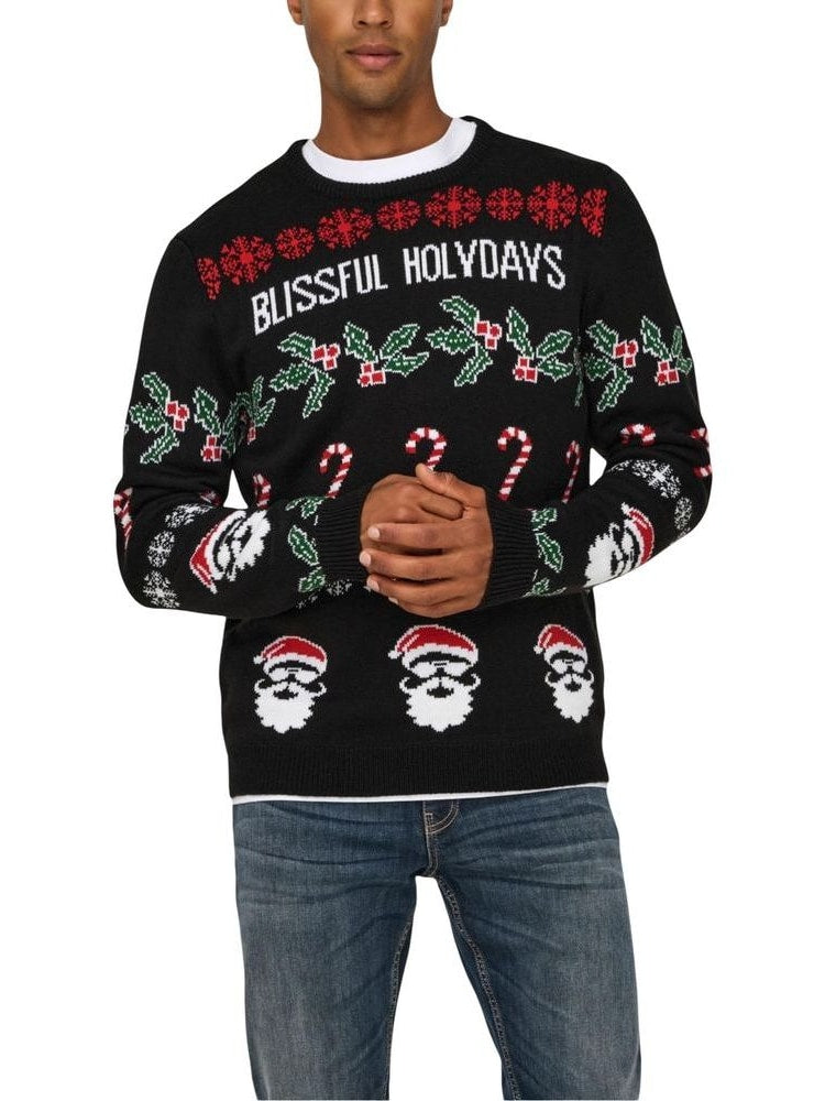 Only & Sons · Пуловер · Черен | DontMiss.bg