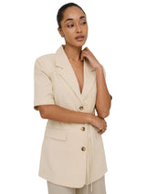 Jacqueline de Yong · Сако · Jdynaomi Linen S/S Belt Blazer Tlr | DontMiss.bg