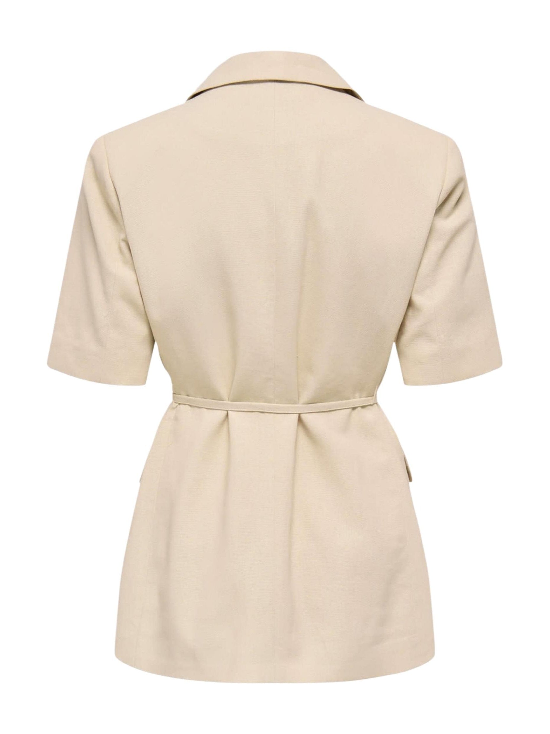 Jacqueline de Yong · Сако · Jdynaomi Linen S/S Belt Blazer Tlr | DontMiss.bg
