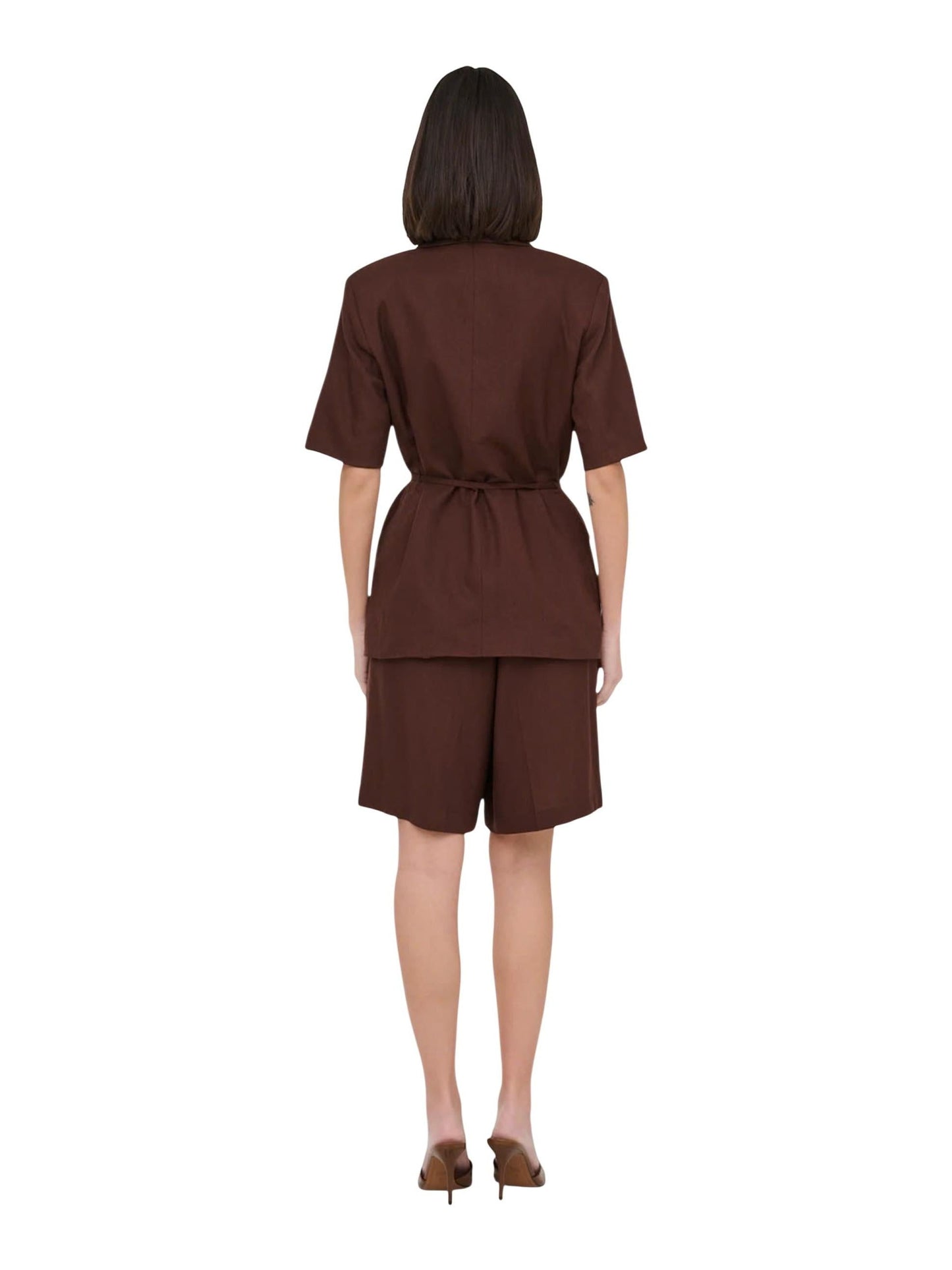 Jacqueline de Yong · Сако · Jdynaomi Linen S/S Belt Blazer Tlr | DontMiss.bg