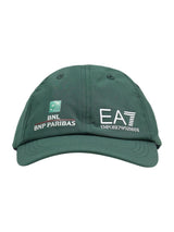 EA7 Emporio Armani · Шапка с козирка · Зелен | DontMiss.bg