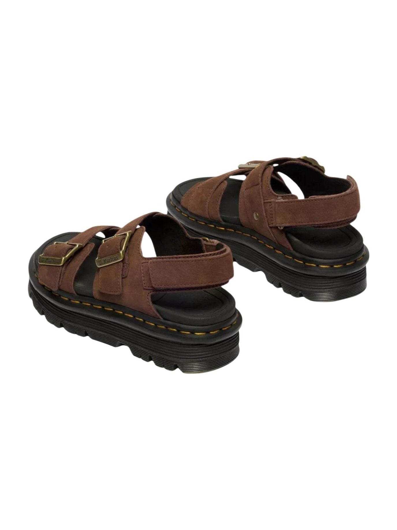 Dr. Martens · Сандали · Zebzag Sandal Sepia Brown Tumbled Nubuck | DontMiss.bg