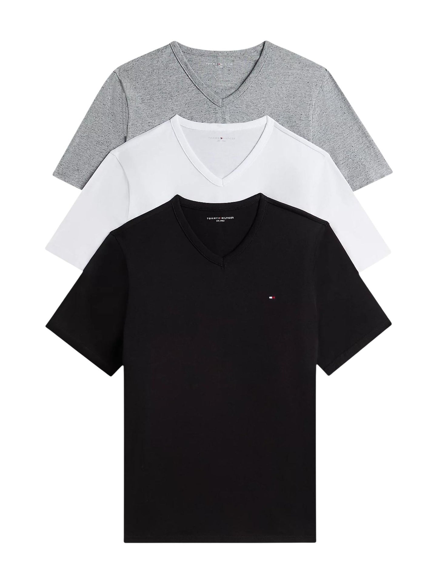 Tommy Hilfiger · Тениска · 3P SS V-NECK TEE | DontMiss.bg