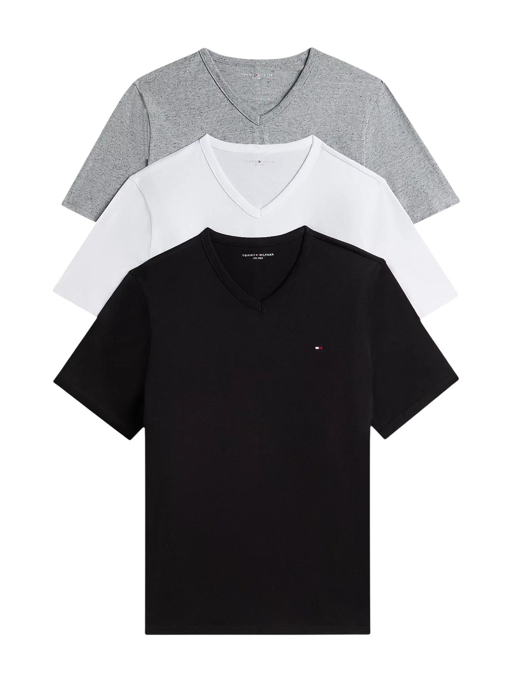 Tommy Hilfiger · Тениска · 3P SS V-NECK TEE | DontMiss.bg
