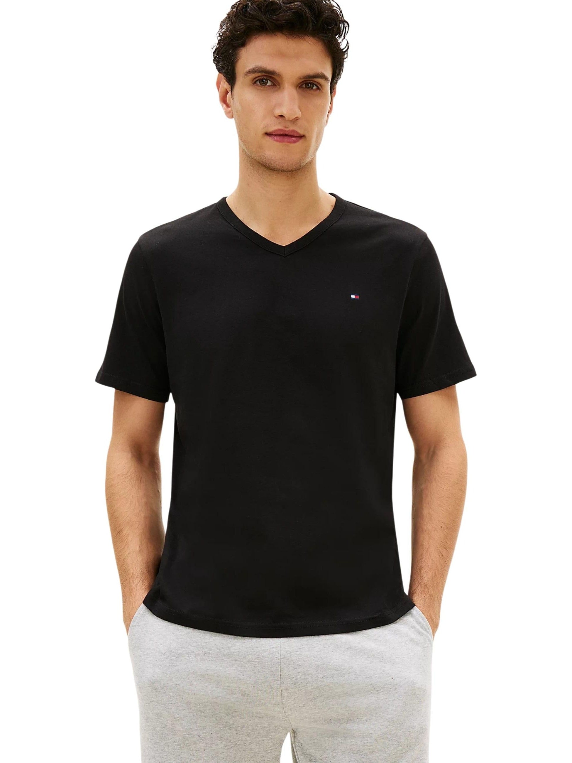 Tommy Hilfiger · Тениска · 3P SS V-NECK TEE | DontMiss.bg
