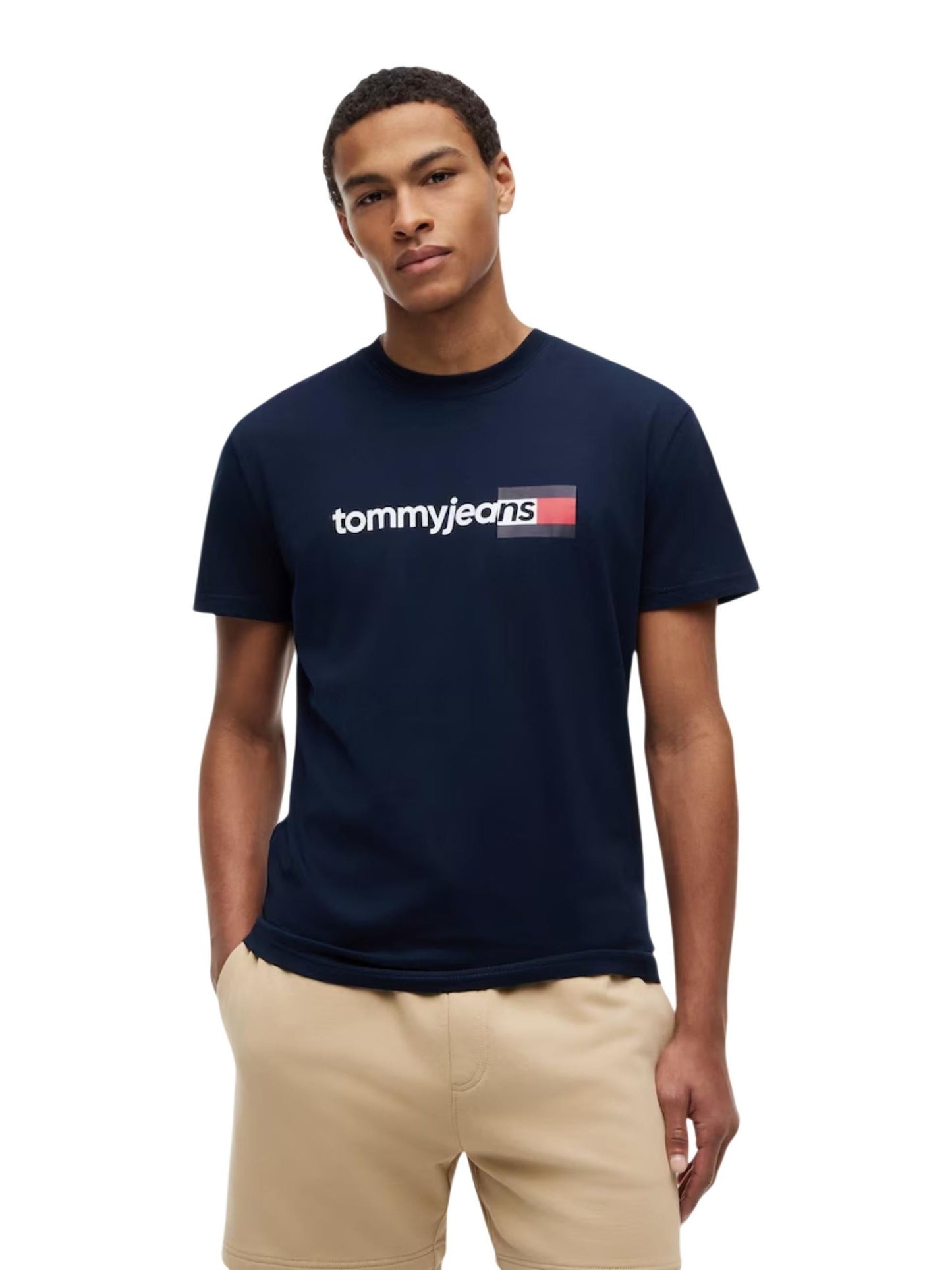 Tommy Jeans · Тениска · Син | DontMiss.bg