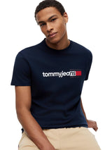Tommy Jeans · Тениска · Син | DontMiss.bg