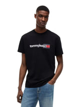 Tommy Jeans · Тениска · Черен | DontMiss.bg
