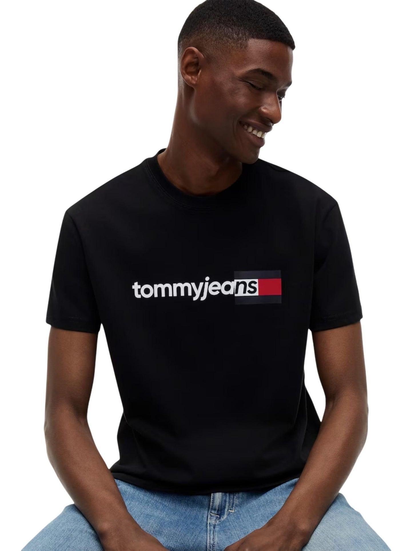 Tommy Jeans · Тениска · Черен | DontMiss.bg