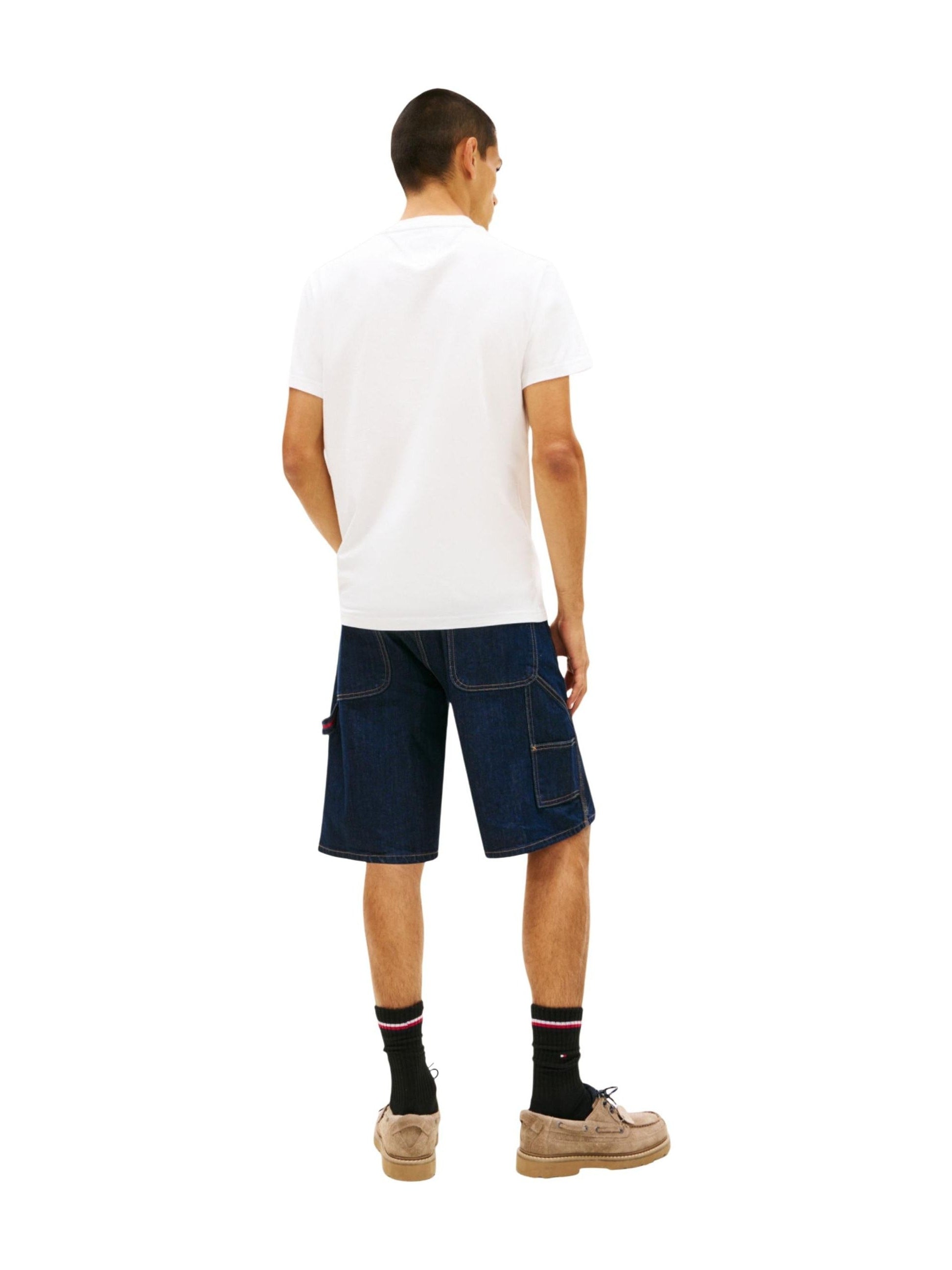 Tommy Jeans · Тениска · Бял | DontMiss.bg