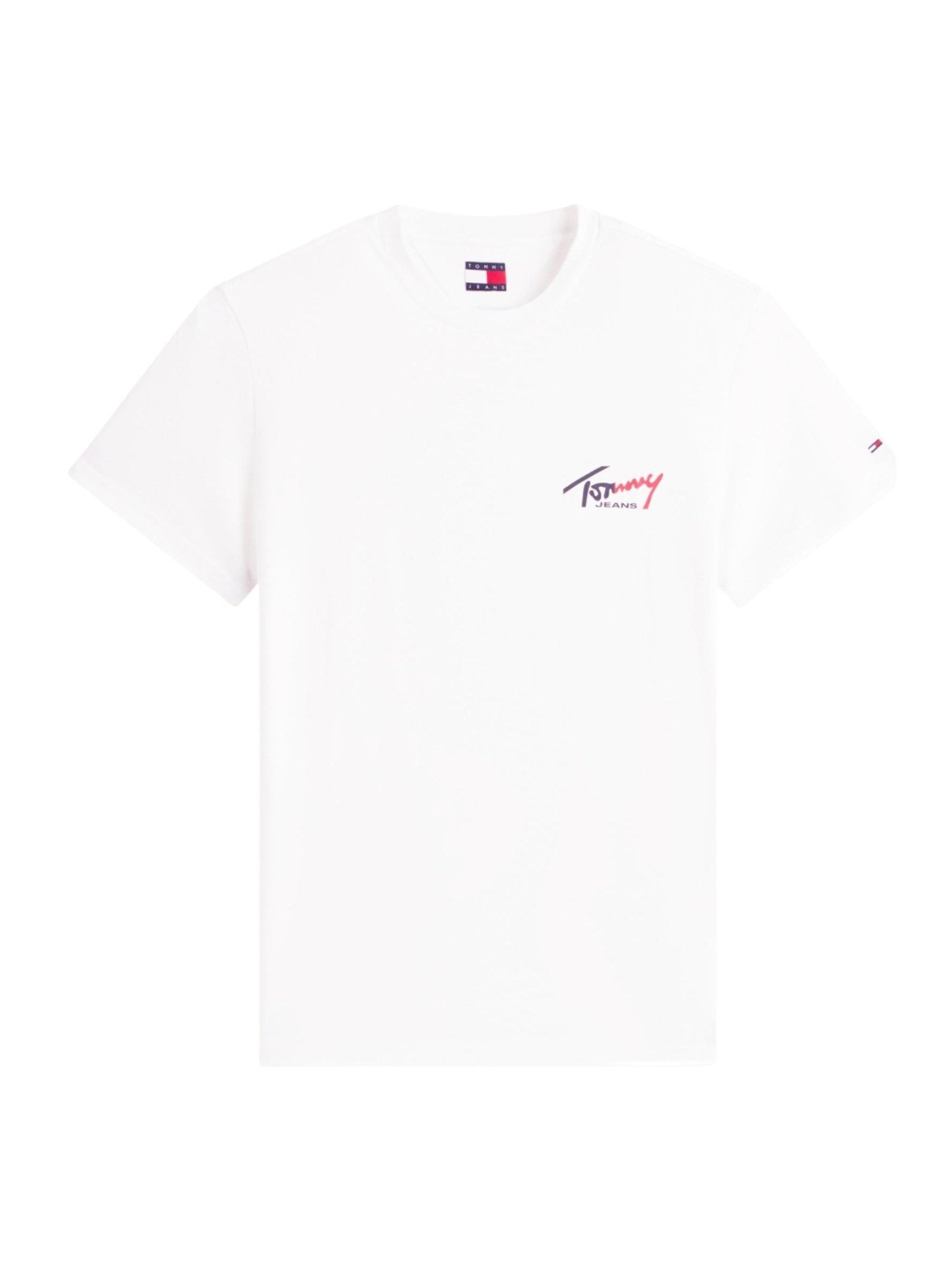 Tommy Jeans · Тениска · Бял | DontMiss.bg