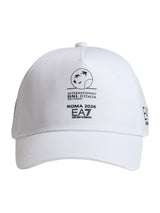 EA7 Emporio Armani · Шапка с козирка · Бял | DontMiss.bg