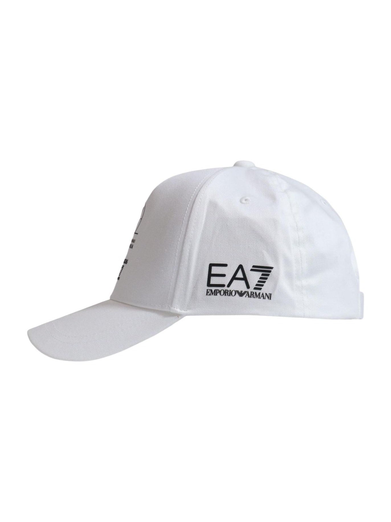 EA7 Emporio Armani · Шапка с козирка · Бял | DontMiss.bg
