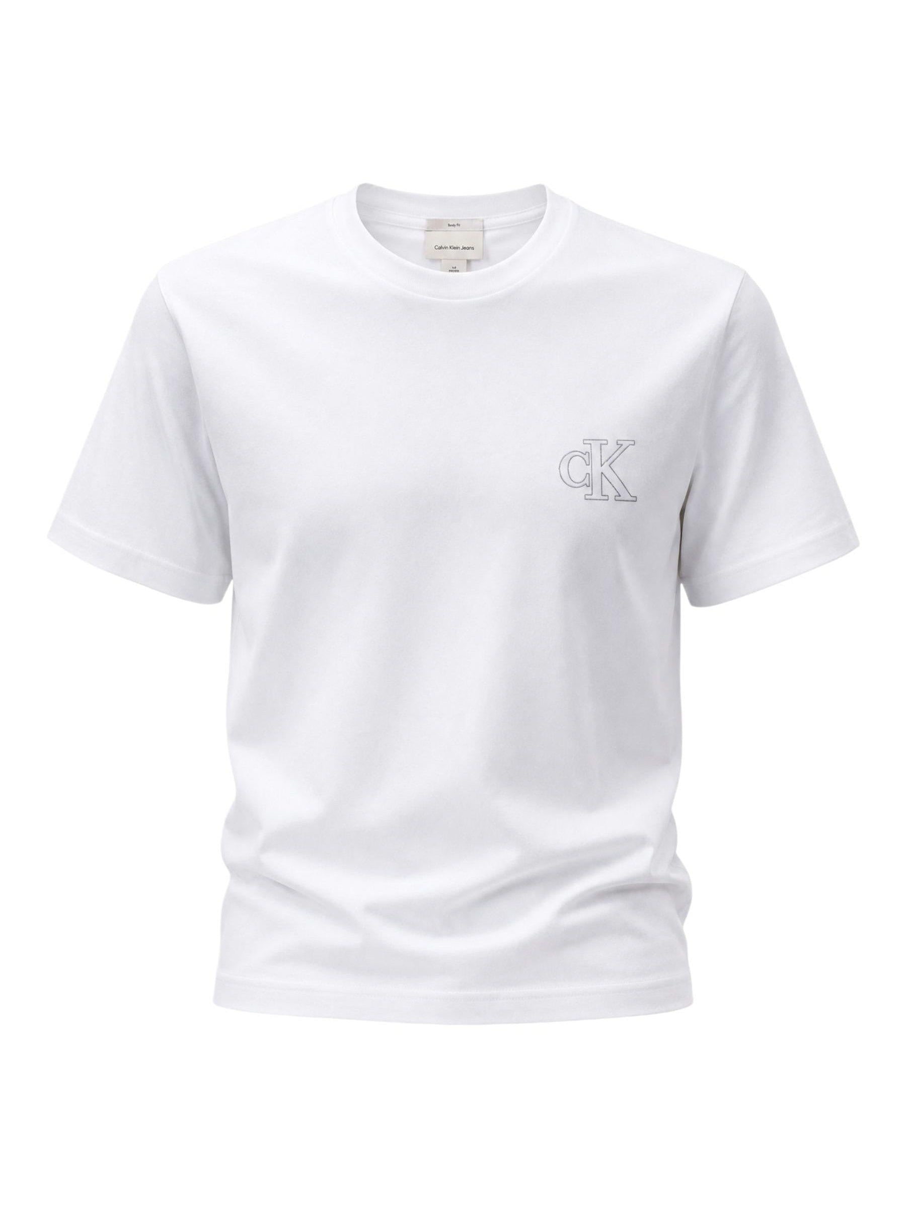 Calvin Klein Jeans · Тениска · Бял | DontMiss.bg