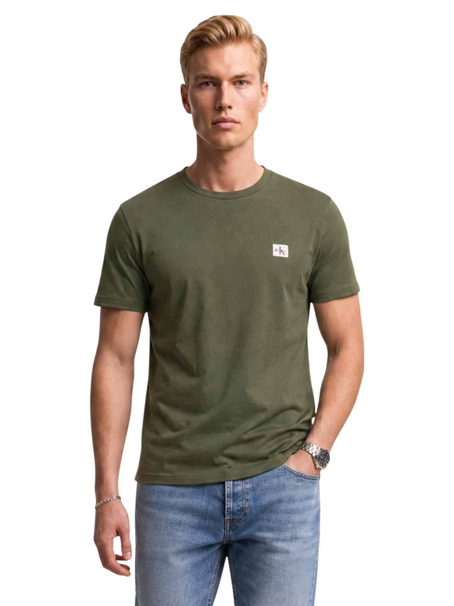 Calvin Klein Jeans · Тениска · SS BADGE 30S JERSEY | DontMiss.bg