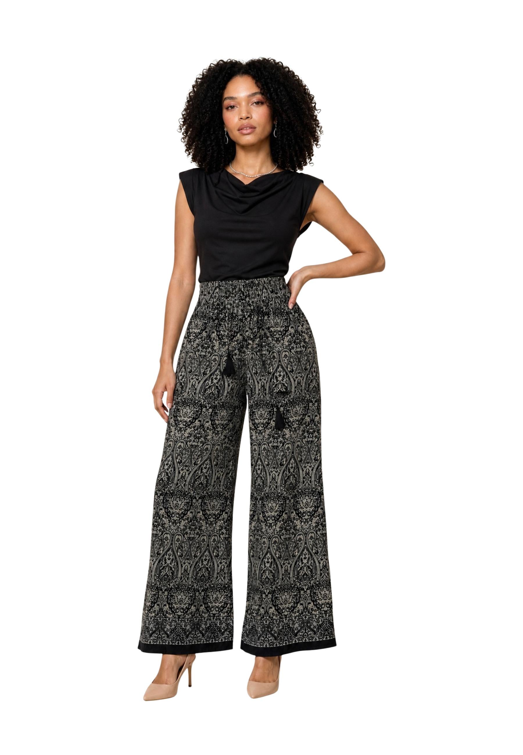 Ayfee · Панталони · PANTALONE AMPIO ELASTICO CON COULISSE | DontMiss.bg