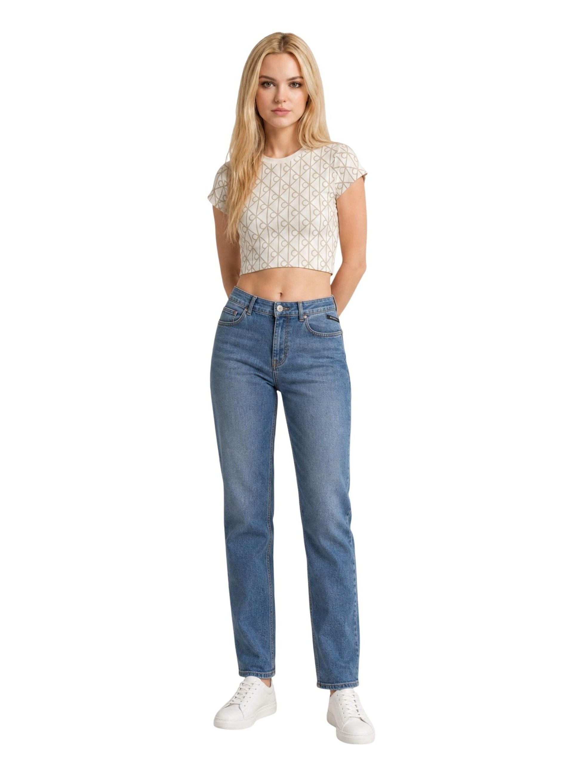 Calvin Klein Jeans · Тениска · Бял | DontMiss.bg