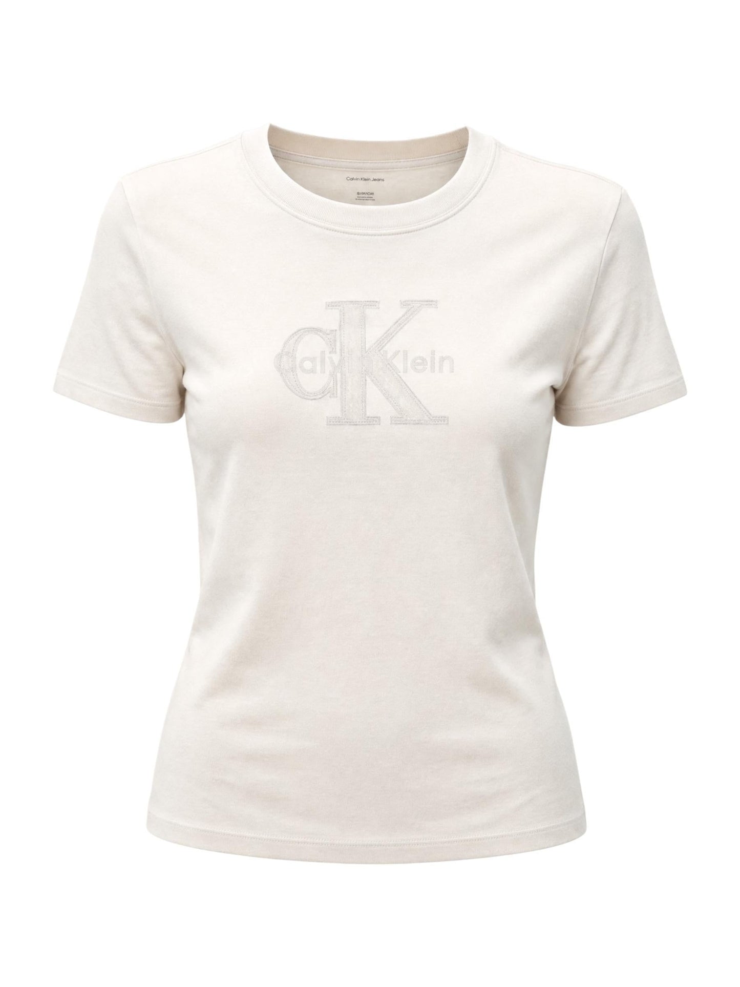 Calvin Klein Jeans · Тениска · Бял | DontMiss.bg