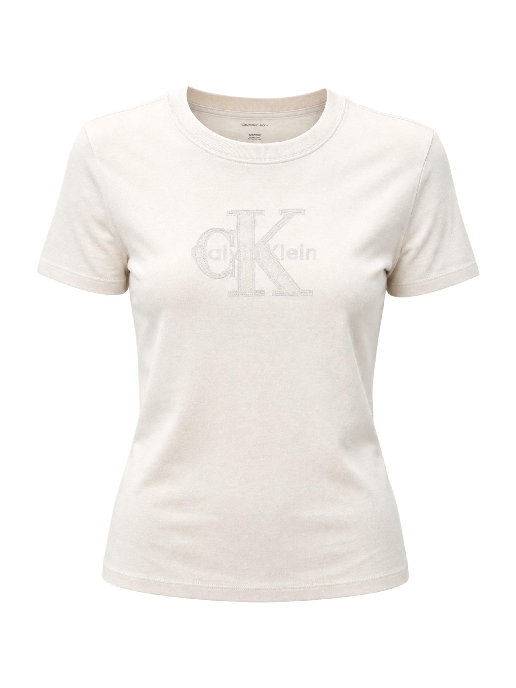 Calvin Klein Jeans · Тениска · Бял | DontMiss.bg