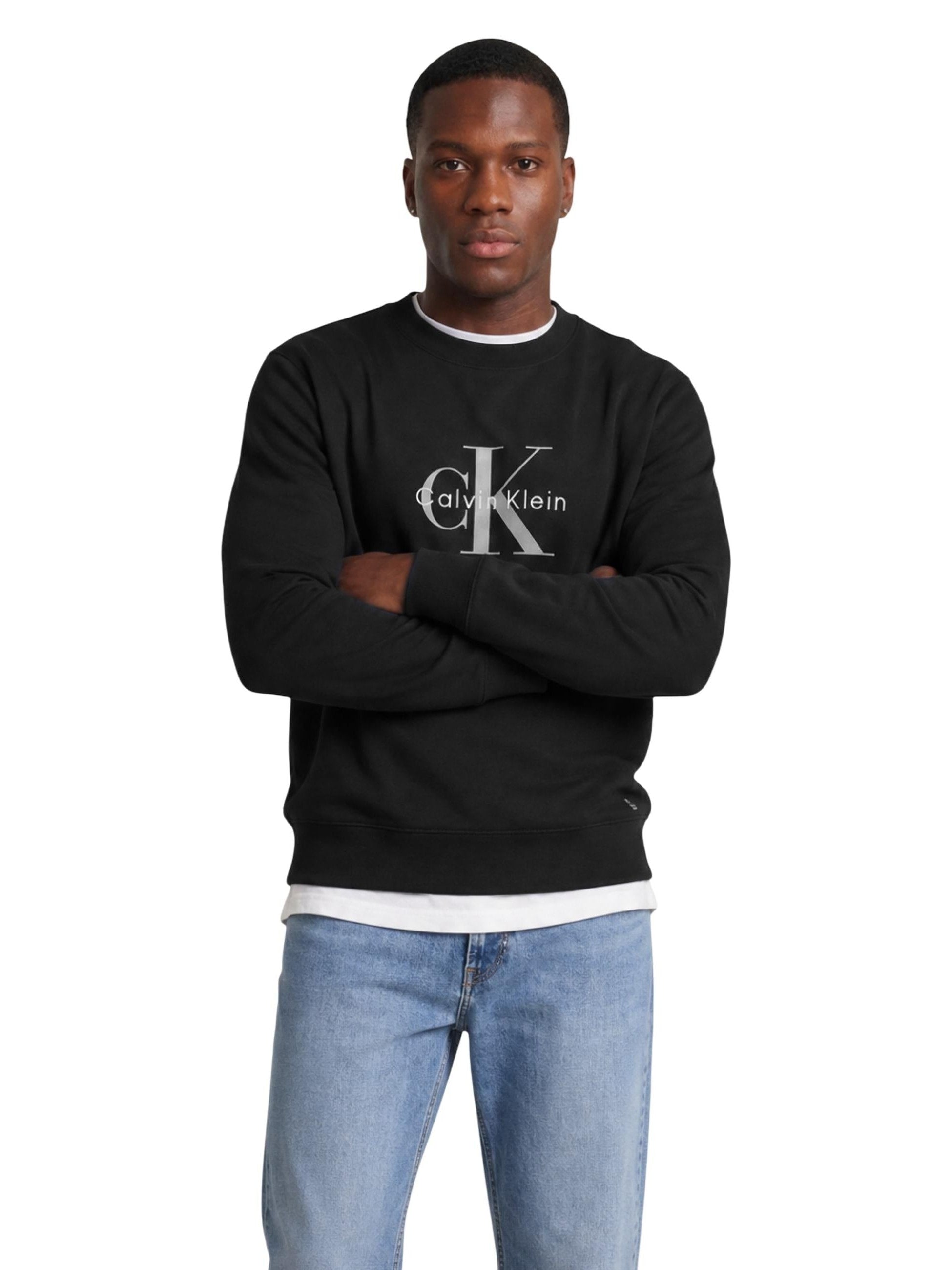 Calvin Klein Jeans · Суитшърт · Черен | DontMiss.bg