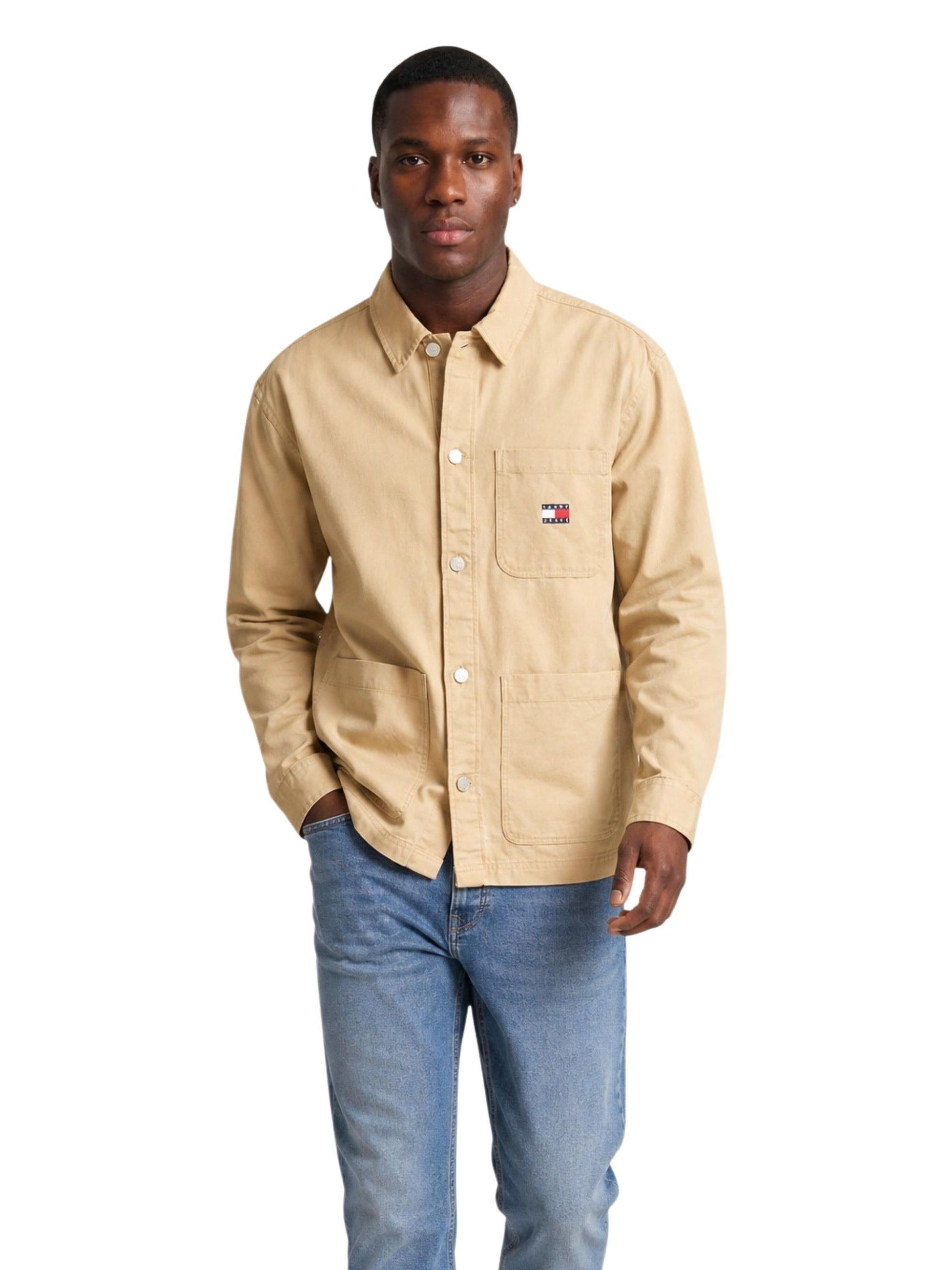 Tommy Jeans · Риза · Бежов | DontMiss.bg