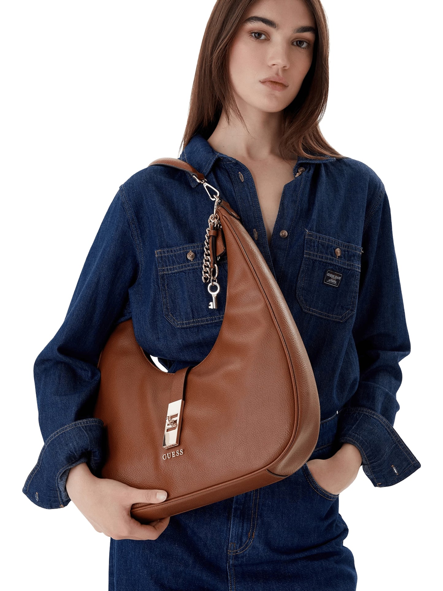 Guess · Дамска чанта · BROOKE HOBO | DontMiss.bg