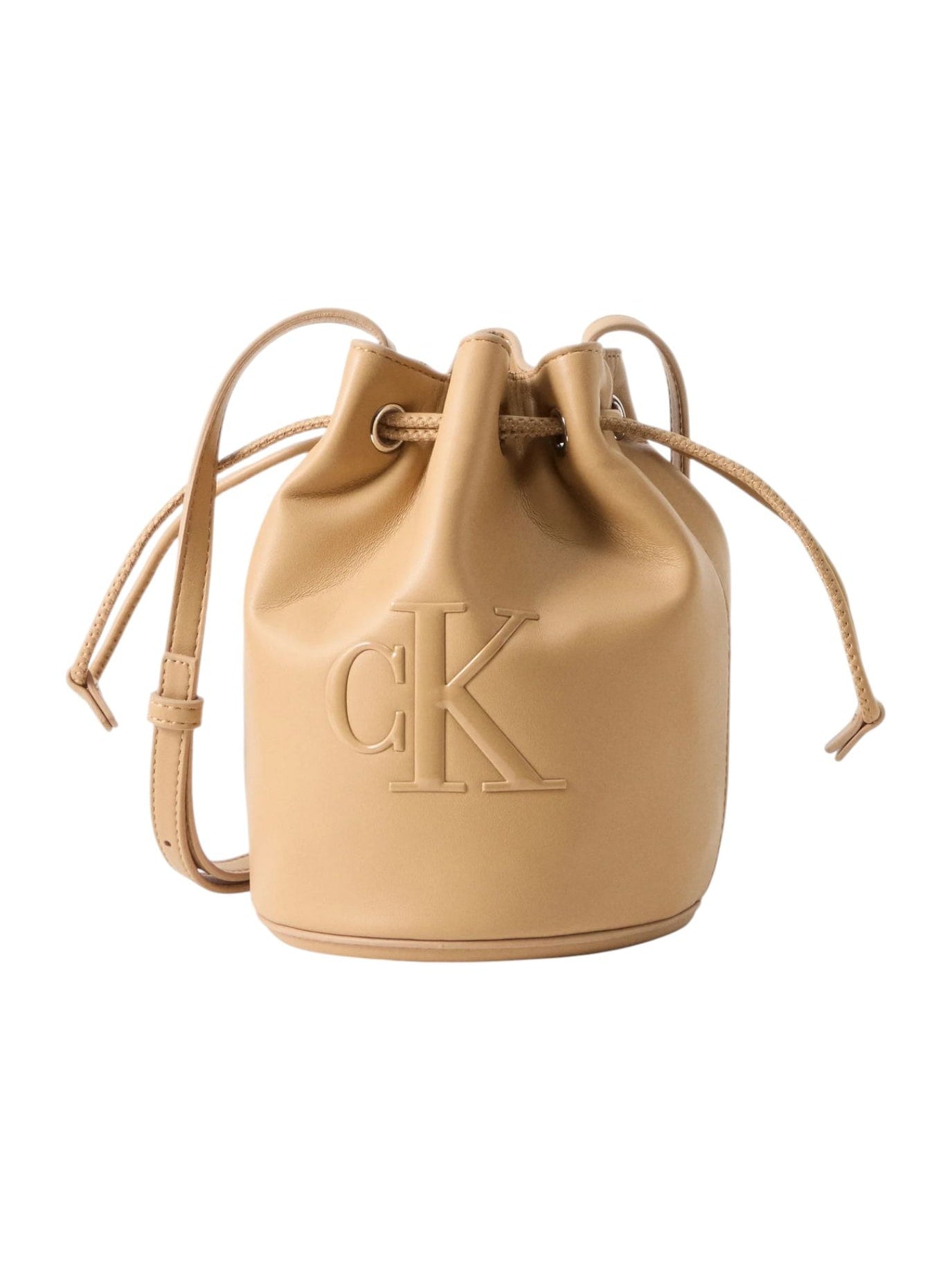 Calvin Klein · Дамска чанта · BOLD CK SMALL BUCKET BAG | DontMiss.bg