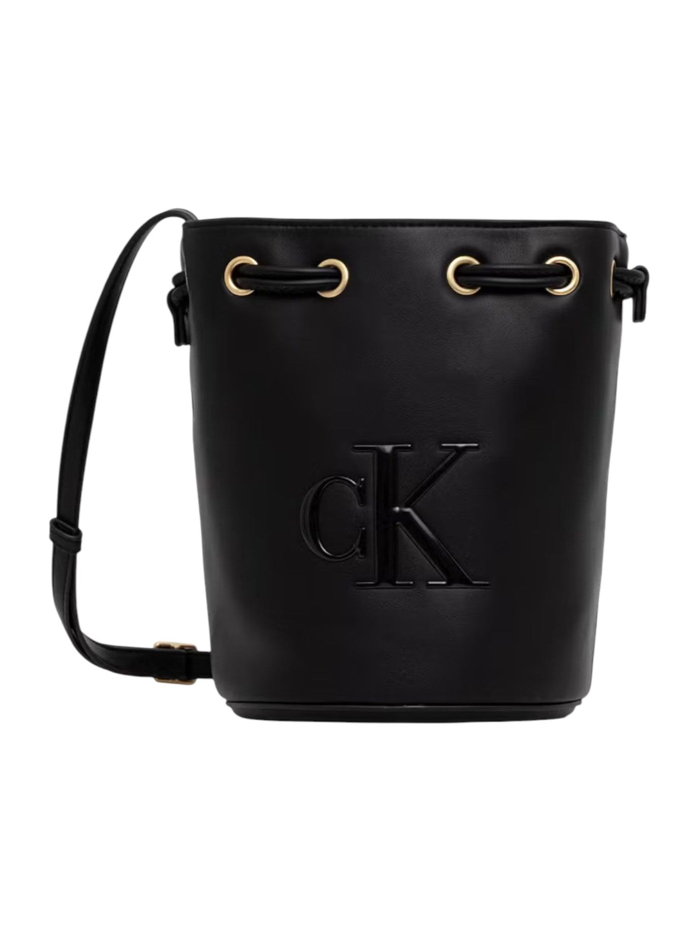 Calvin Klein · Дамска чанта · BOLD CK SMALL BUCKET BAG | DontMiss.bg