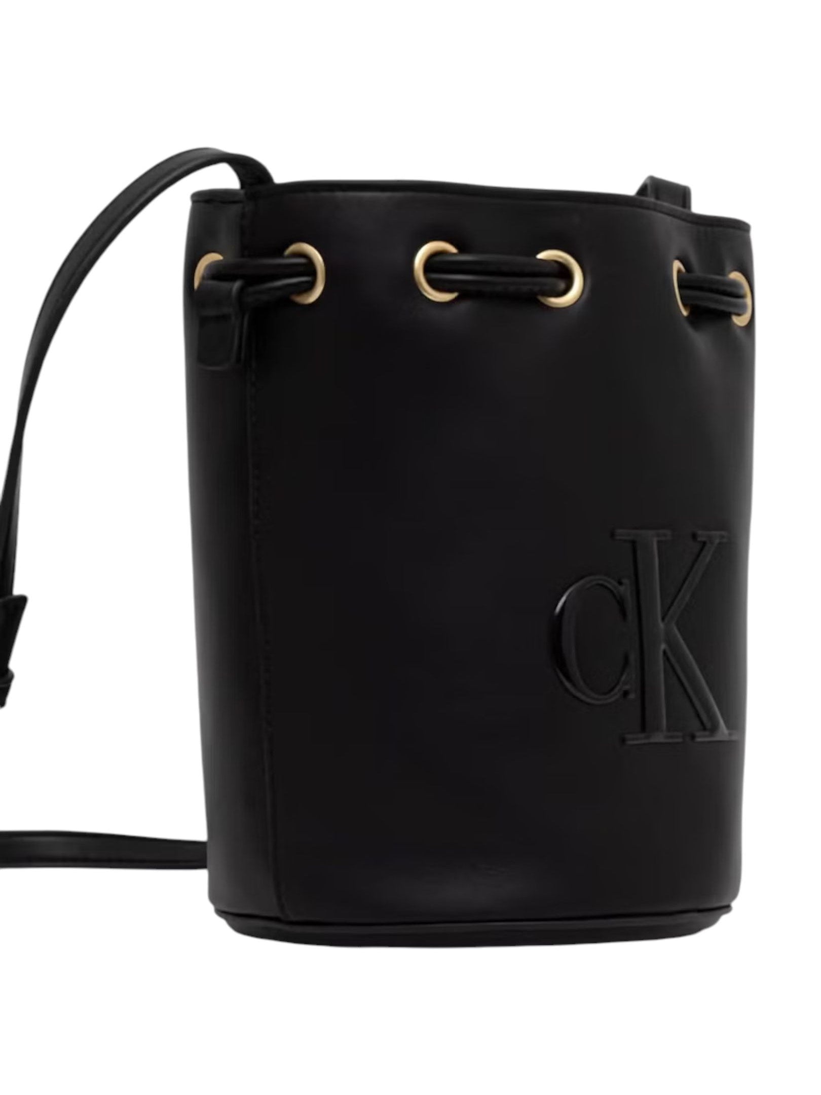Calvin Klein · Дамска чанта · BOLD CK SMALL BUCKET BAG | DontMiss.bg