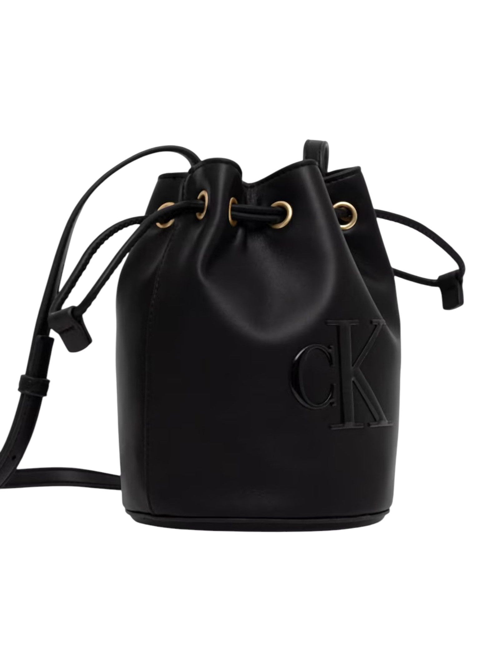 Calvin Klein · Дамска чанта · BOLD CK SMALL BUCKET BAG | DontMiss.bg