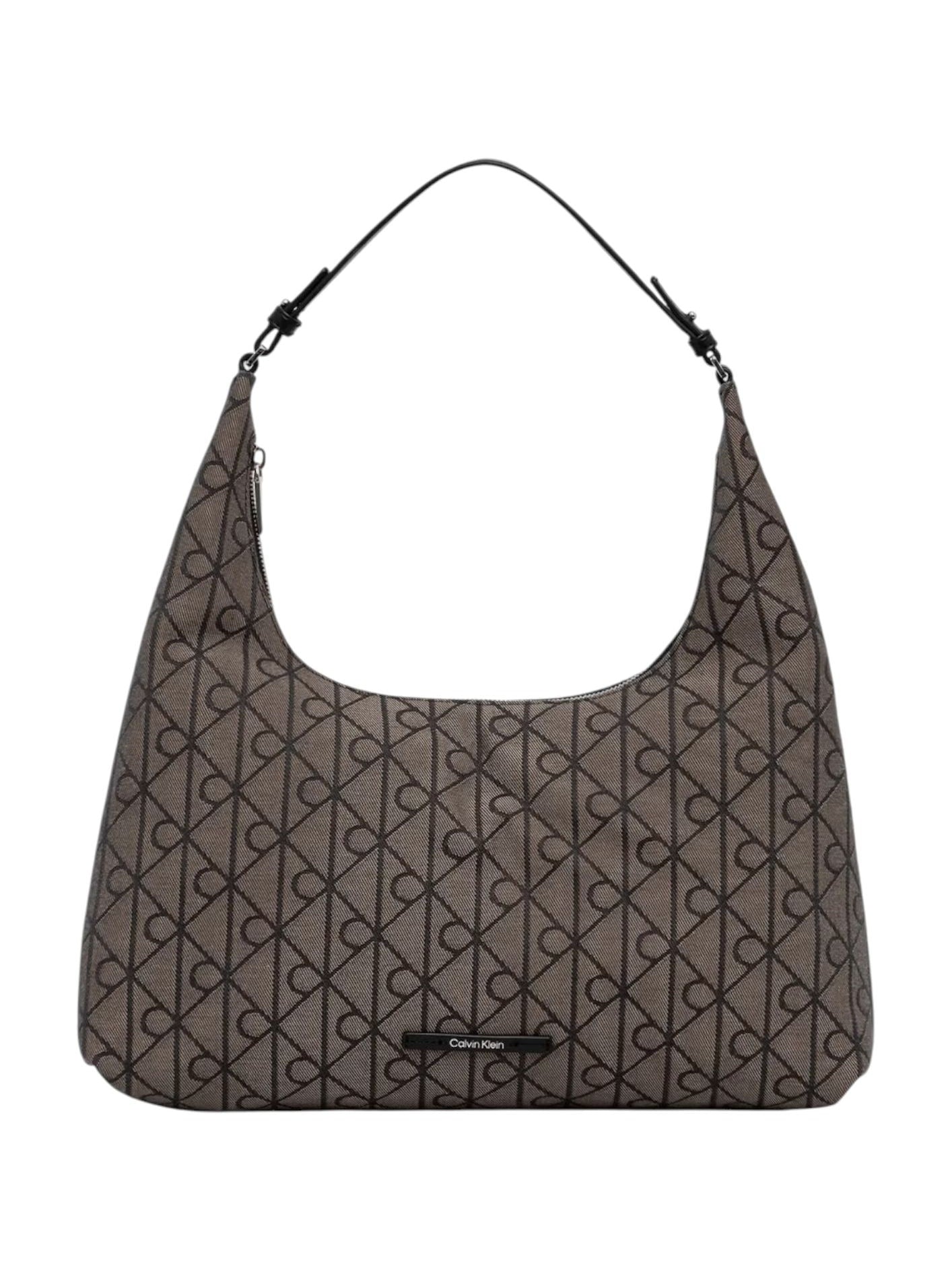 Calvin Klein · Дамска чанта · EMBLEM JACQUARD SHOULDER BAG | DontMiss.bg