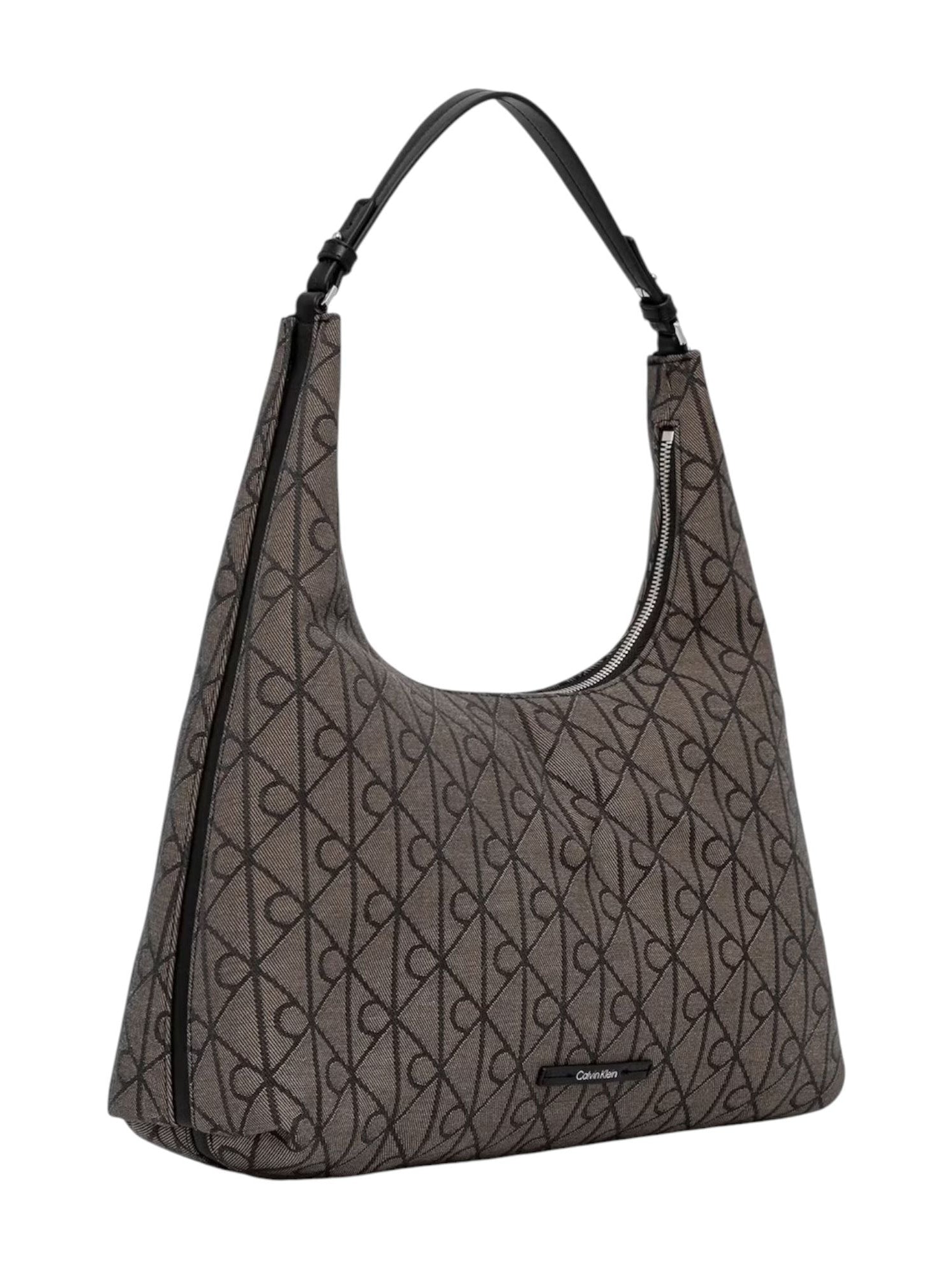 Calvin Klein · Дамска чанта · EMBLEM JACQUARD SHOULDER BAG | DontMiss.bg