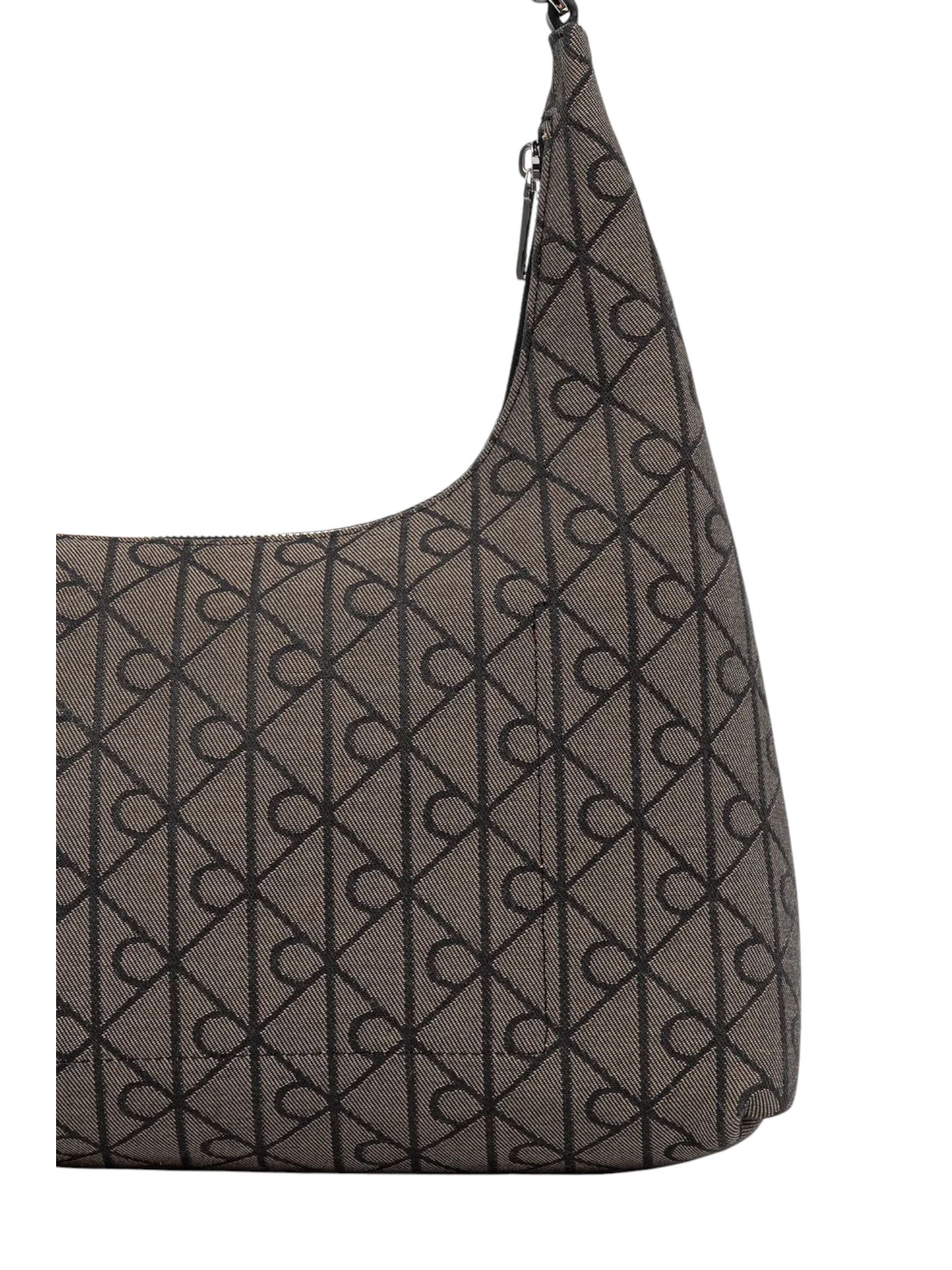 Calvin Klein · Дамска чанта · EMBLEM JACQUARD SHOULDER BAG | DontMiss.bg