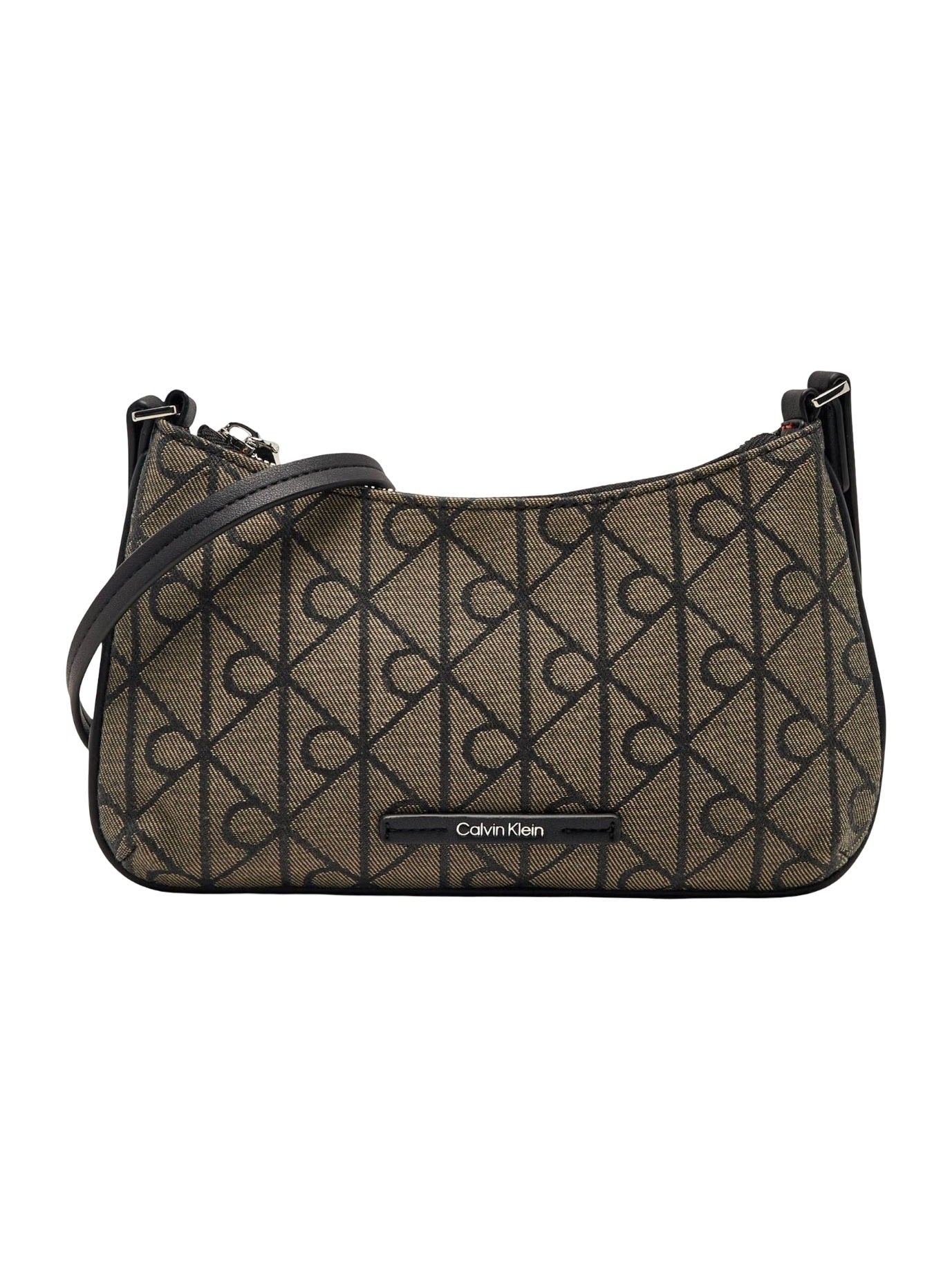Calvin Klein · Дамска чанта · EMBLEM AOP JACQUARD CONV MINI BA | DontMiss.bg