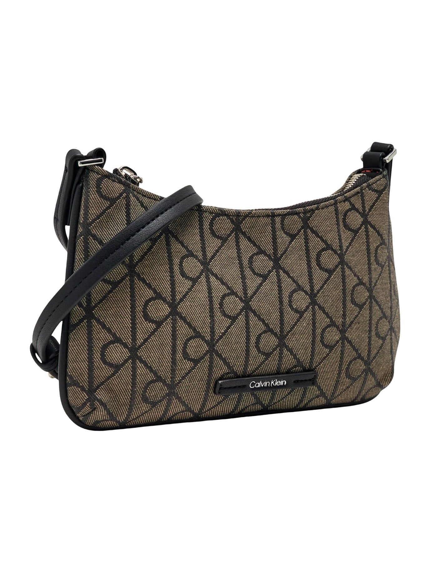 Calvin Klein · Дамска чанта · EMBLEM AOP JACQUARD CONV MINI BA | DontMiss.bg