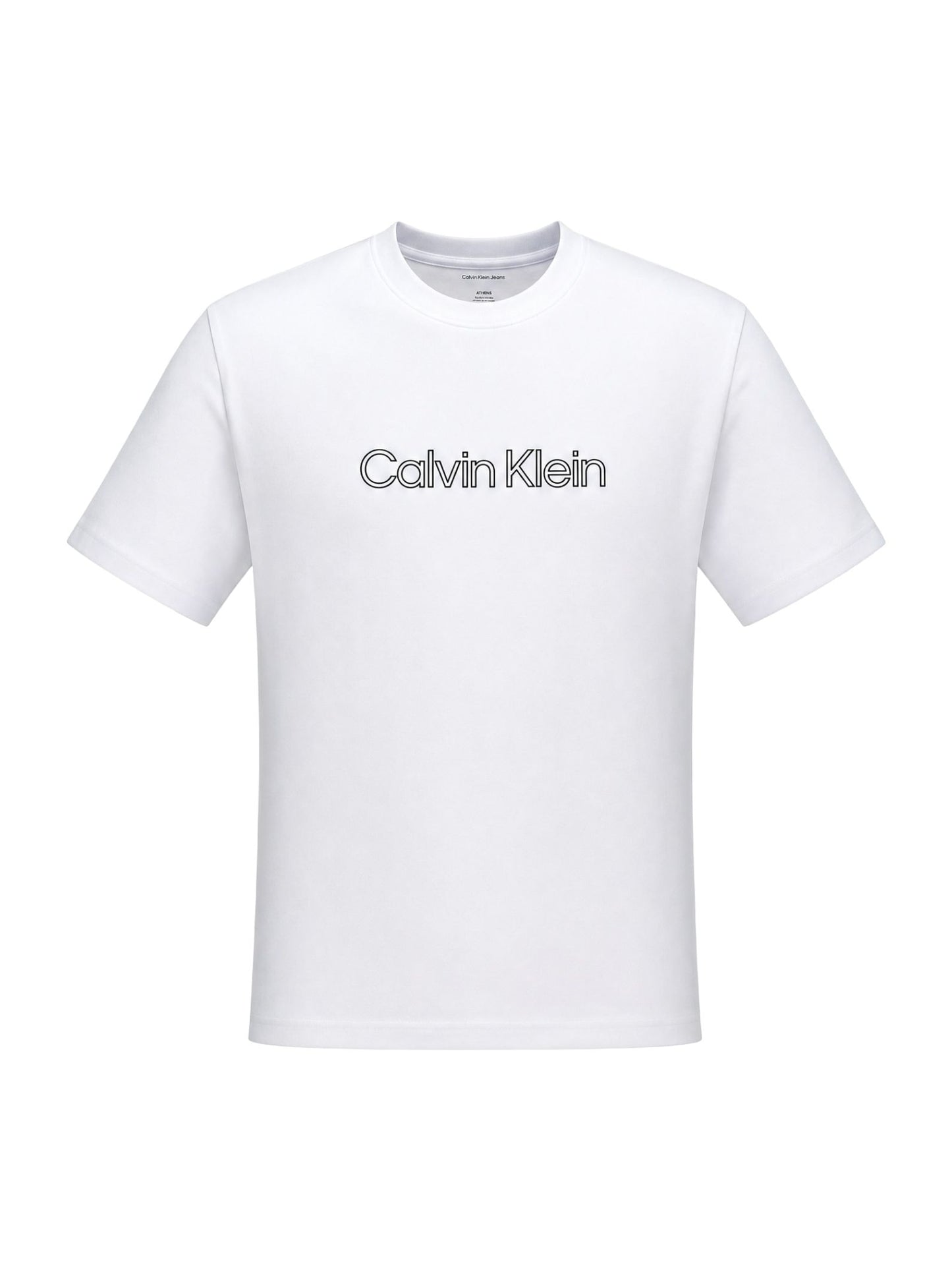 Calvin Klein Jeans · Тениска · Бял | DontMiss.bg