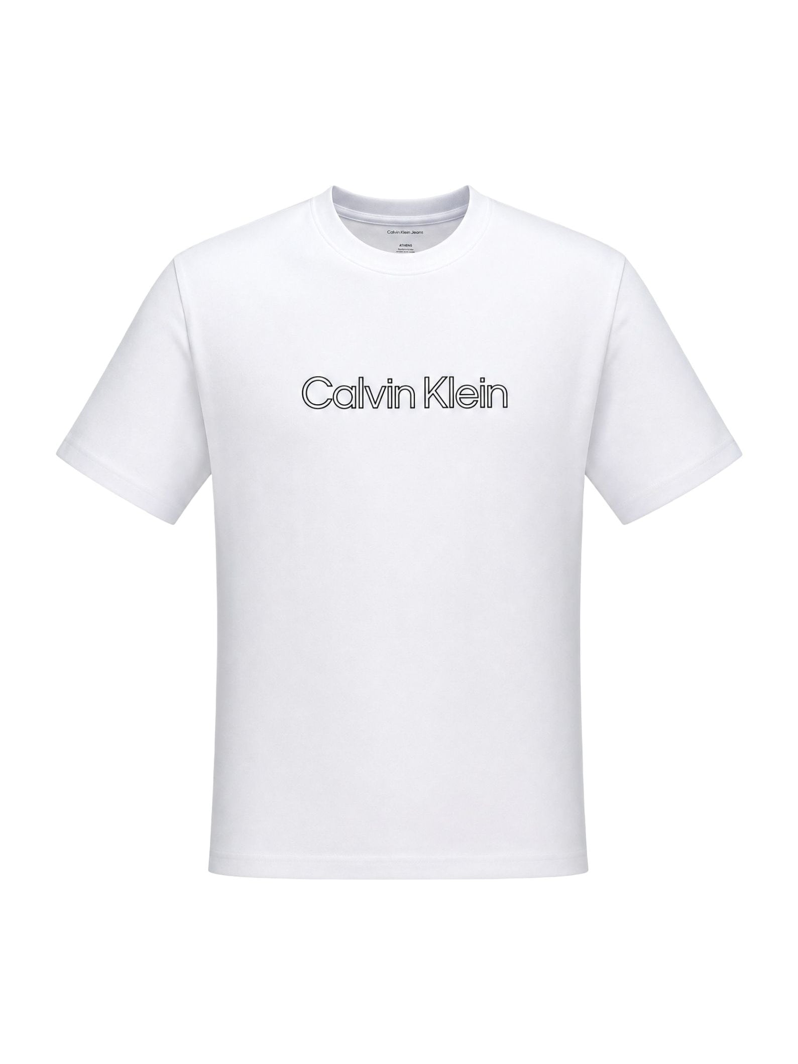 Calvin Klein Jeans · Тениска · Бял | DontMiss.bg