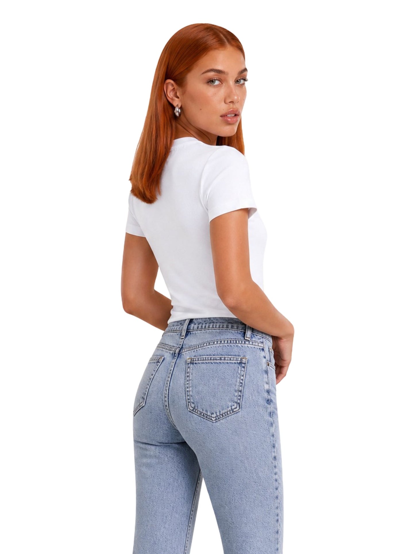 Calvin Klein Jeans · Тениска · Бял | DontMiss.bg